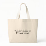 You can't scare me twins bag