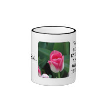 You can't see clearly thru rose colour glasses mugs