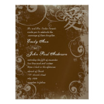 You Choose Colour Metallic Kanji Love Swirl Personalized Invitation