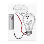 You complete me postcards