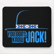 You Don't Know Jack Design Mouse Pad