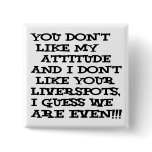 You don't like my attitude... and I don't like Pin