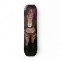 You Found Me Sexy Pinup Girl Skateboard Deck