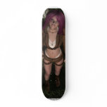 You Found Me Sexy Pinup Girl Skateboard Deck