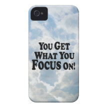 You Get What You Focus On! - Multi-Products iPhone 4 Case-Mate Cases