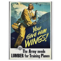 You Give Him Wings! Custom Flyer