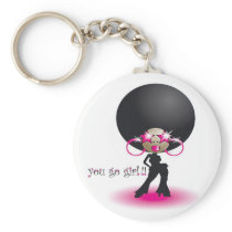 You Go Girl! Keychain