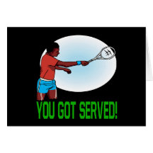 You Got Served Greeting Card