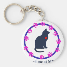You Had Me at Meow! Key Chain