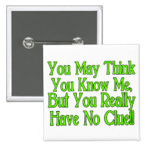 You Have No Clue Pin