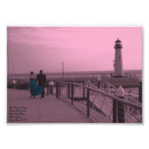 You Held My Hand Pink Lighthouse Kodak Professiona Photo