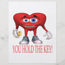 You Hold The Key Custom Flyer