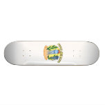 You Jelly Moustache Jellyfish Custom Skate Board