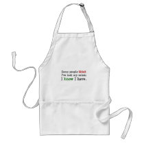You just think you know what's on my mind (2) aprons