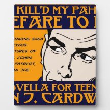 You Kill'd My Pahder Collection Display Plaque