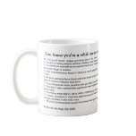 You know you’re a rehab nurse when… coffee mug