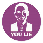 You Lie! (Obama) Sticker
