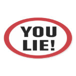 You Lie Sticker