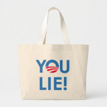 YOU LIE T-shirt Canvas Bags