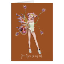 You light up my life card