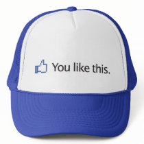 you like this Facebook thumbs up hat