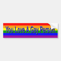 You Love. Bumper Sticker