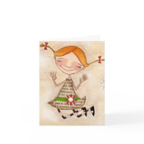 You Make Me Happy - NOte CArd