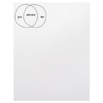 You Me Awesome Venn Diagram Customized Letterhead