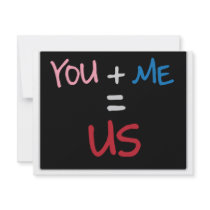 You + Me Invitation