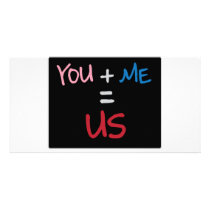 You + Me Picture Card