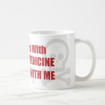 You Mess With Nuclear Medicine You Mess With Me Coffee Mugs