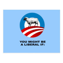 You might be a liberal if post cards