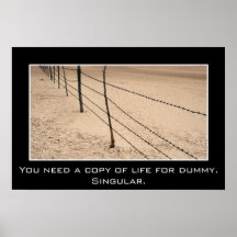 You need a manual on how to live life (S) Poster