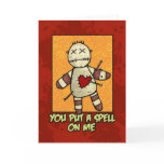 you put a spell on me card
