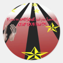YOU RE awesome Stickers