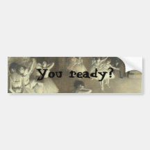 You ready? bumper stickers