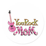 You Rock, Mom T Shirts Stickers