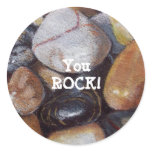 "YOU ROCK!" Stickers: Artwork: Realism: Stones