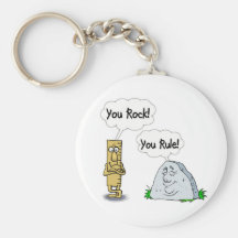 You Rock, You Rule Key Chains