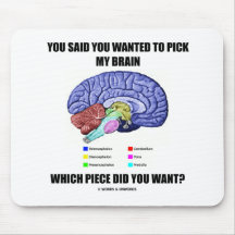 You Said You Wanted To Pick My Brain (Anatomy) Mousepad