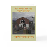 You should have had "Ham" last... Cards