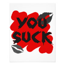 You suck custom invites