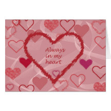 You were always in my heart card