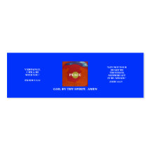 YOU WILL KNOW IT WAS ME - GOD BUSINESS CARD TEMPLATES