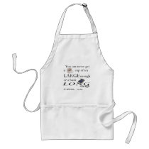 You'll never find a cup of tea apron