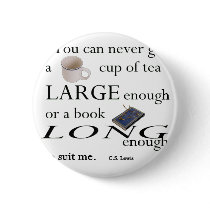 You'll never find a cup of tea buttons