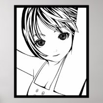 Young Anime Girl - LAMG