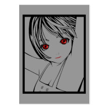Young Anime Girl - LAMG Business Card