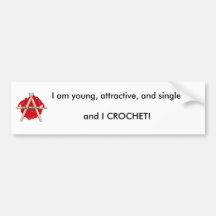 Young Attractive & Single Bumper Stickers