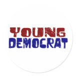 Young Democrat stickers